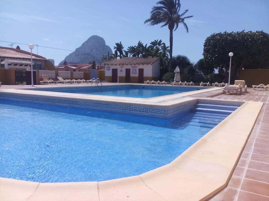 Bungalow In Calpe - Swimming Pool And Tennis Court 외부 사진
