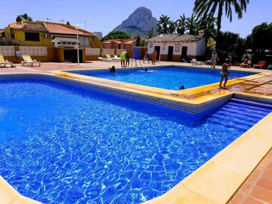 Bungalow In Calpe - Swimming Pool And Tennis Court 외부 사진